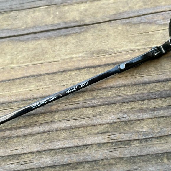 Kirkland Signature Men Eyeglasses/Sunglasses Frame GunMetal 54[]20 Made Italy - Picture 10 of 12